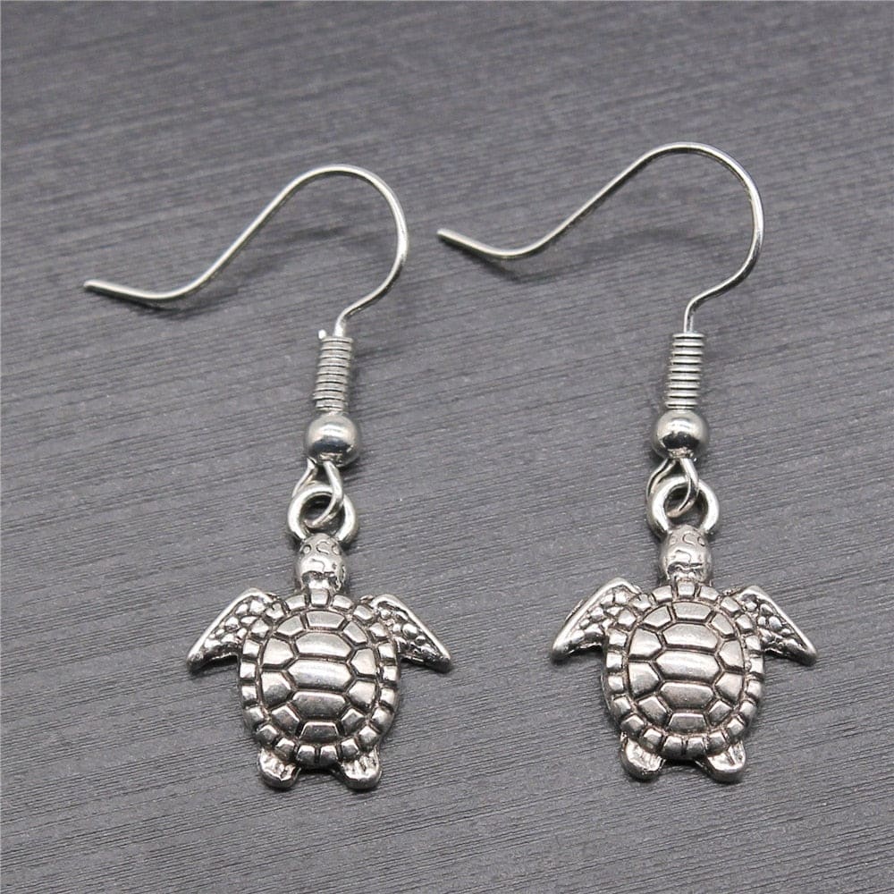 Handmade Sea Turtle Earrings