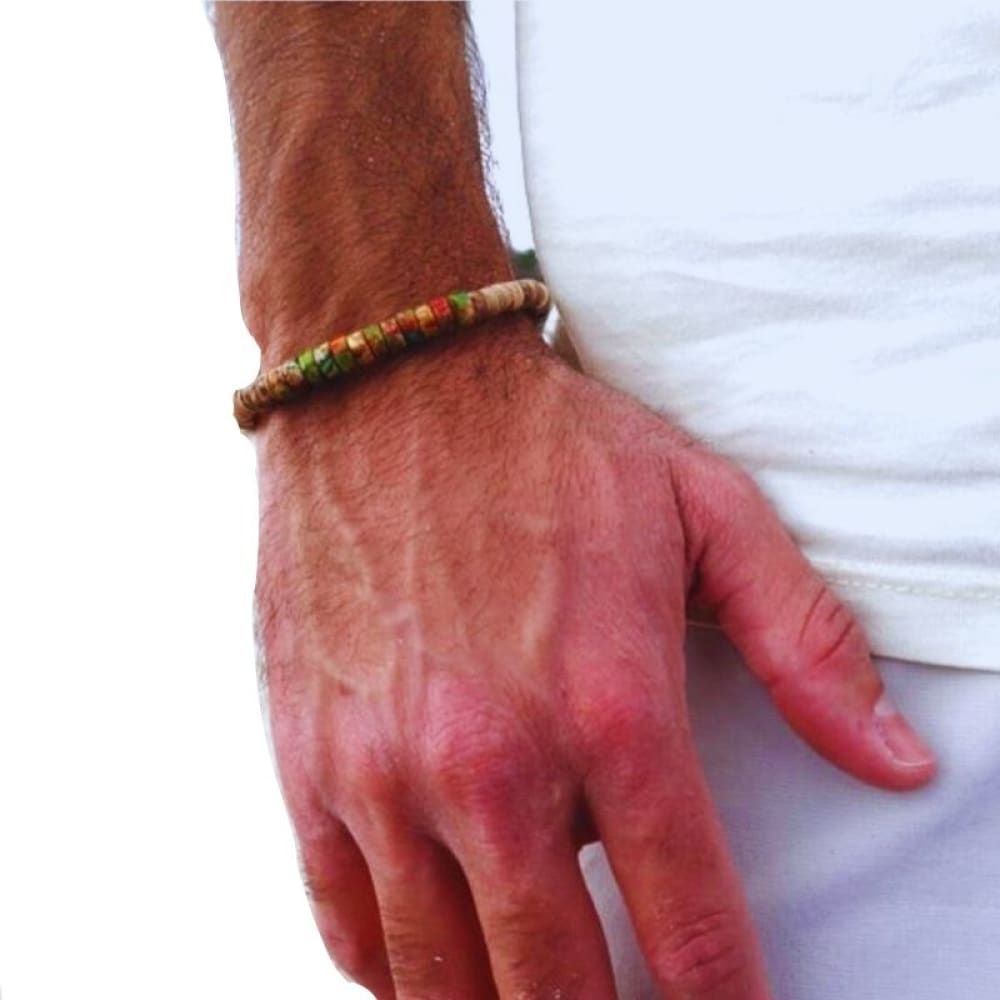 Hemp surfer bracelet