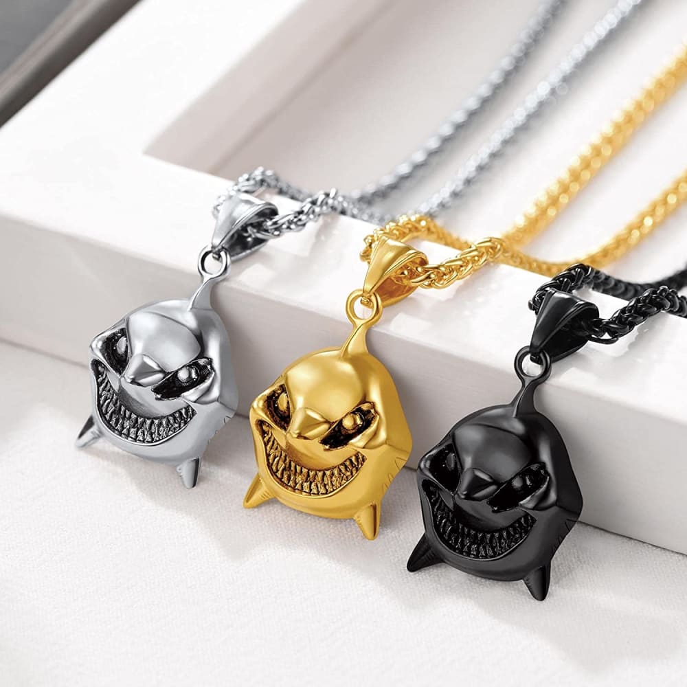 Hip-hop Shark Necklace