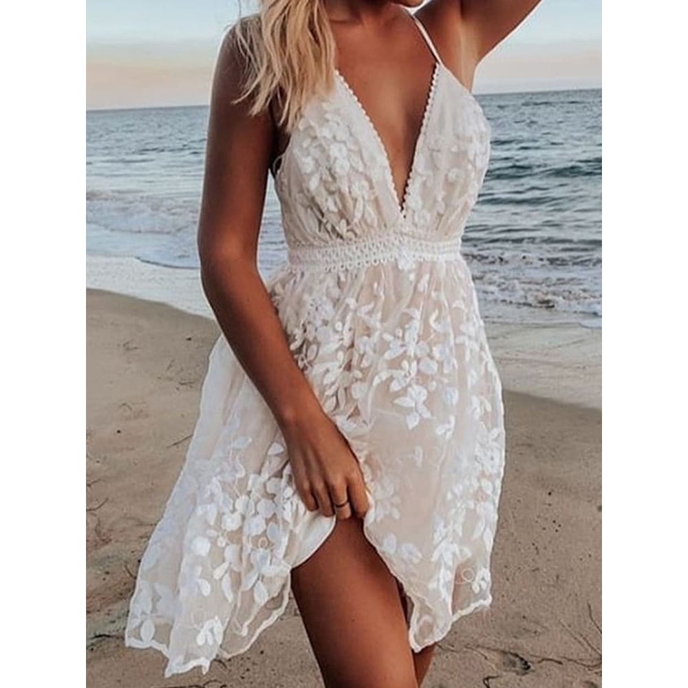 Ivory Beach Dress