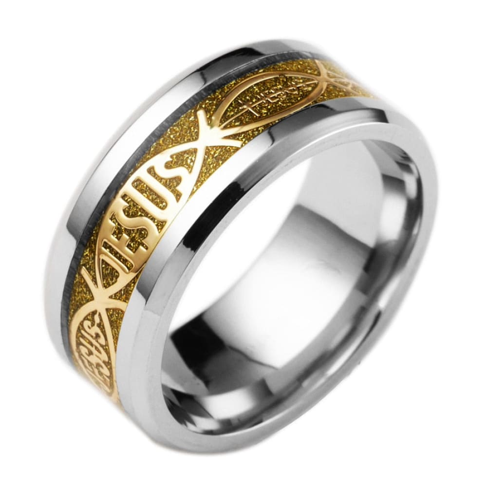 Jesus Fish Ring