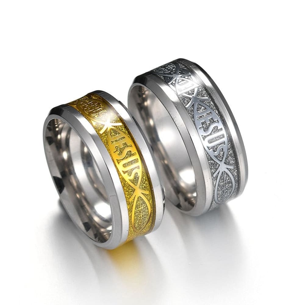 Jesus Fish Ring