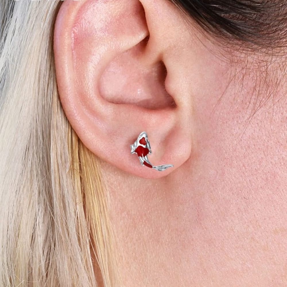 Koi Fish Earring