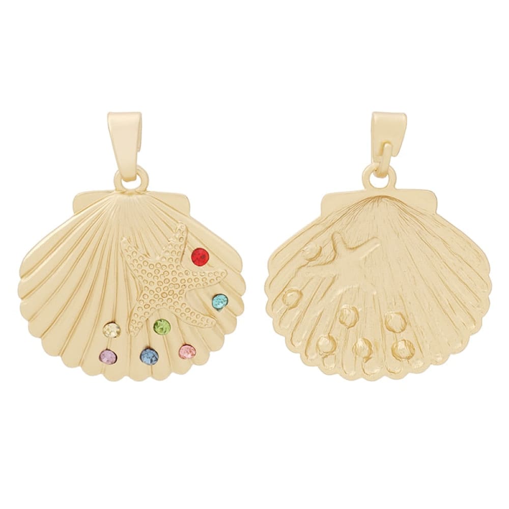 Large Shell Necklace Charm