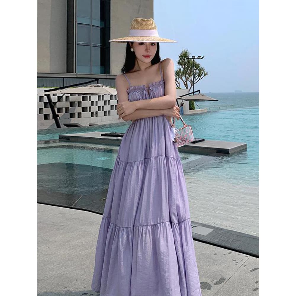 Lavender Beach Dress