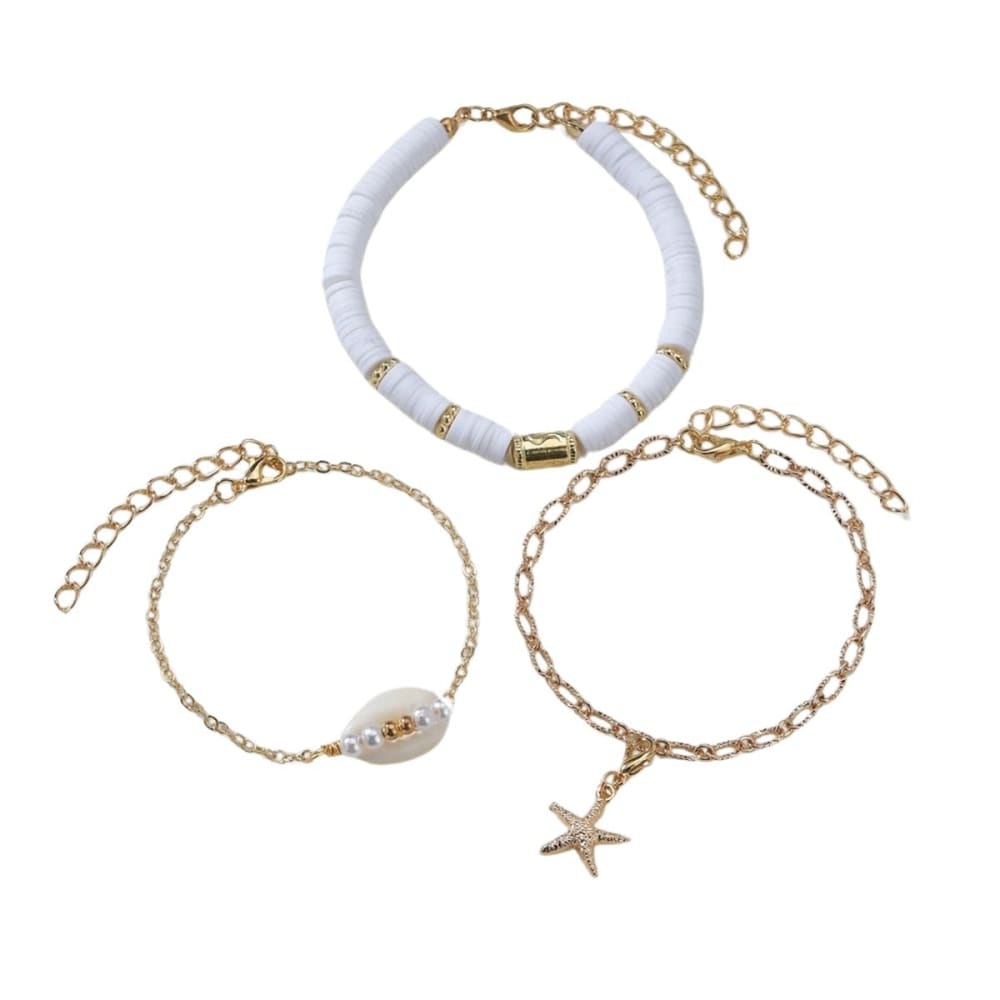 Layered Starfish Bracelet