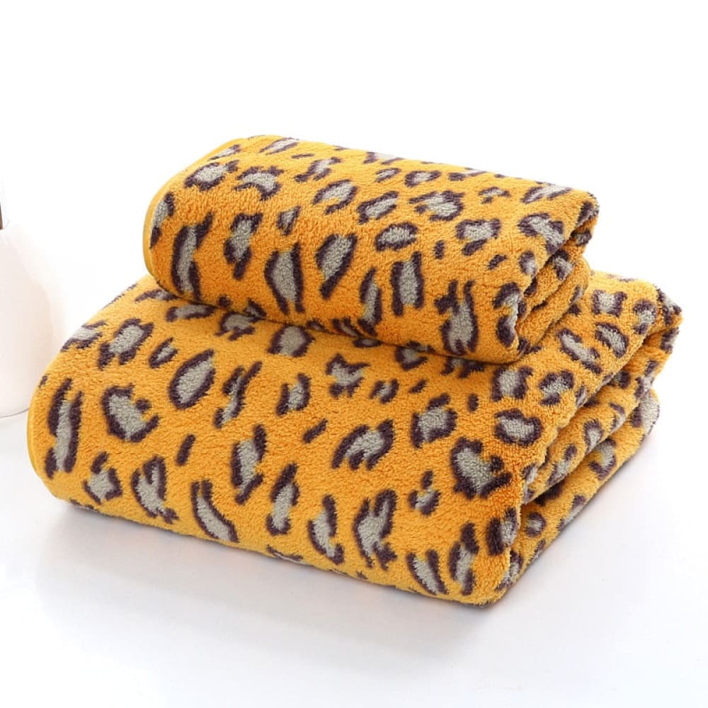 Leopard Beach Towel