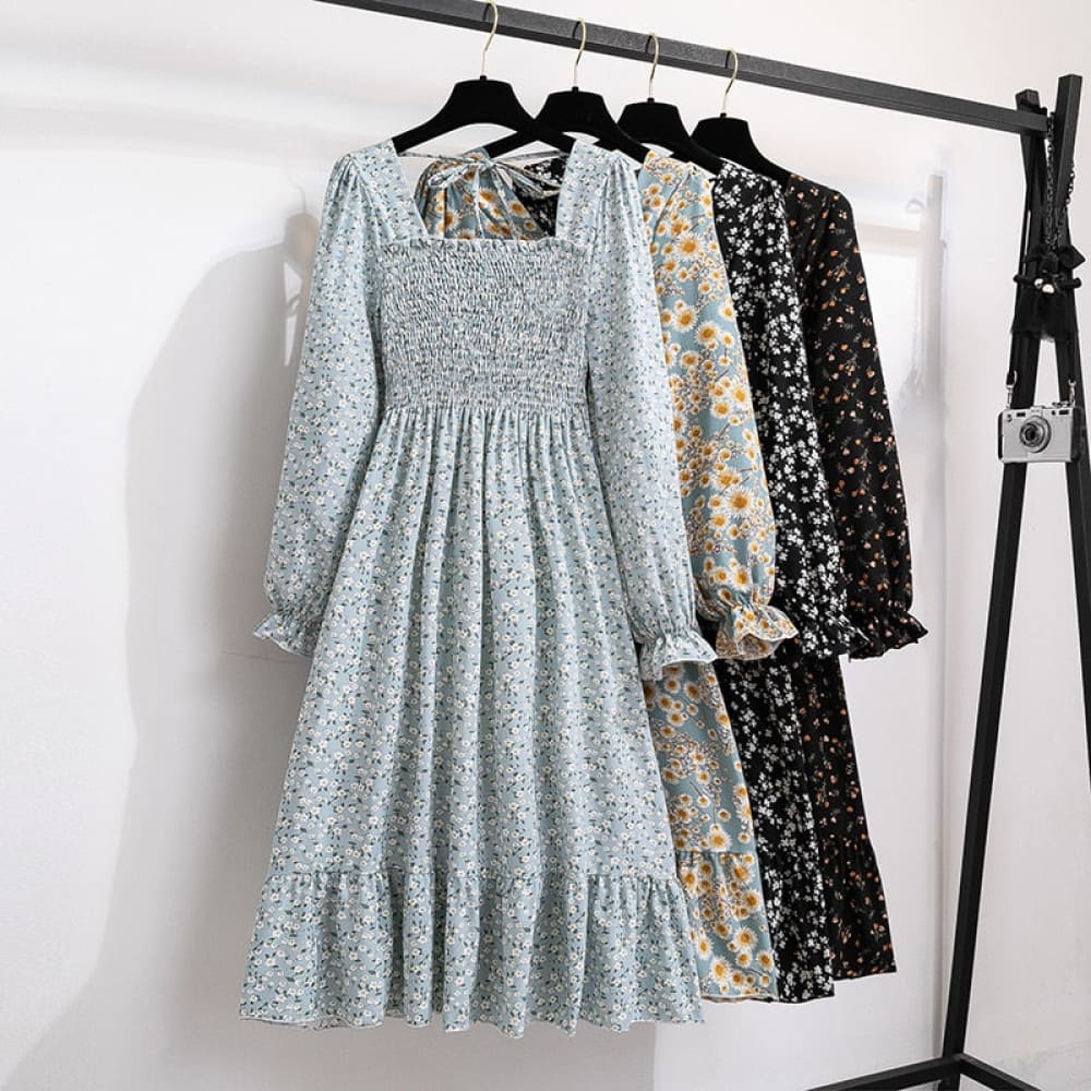 Long Sleeve Beach Dress