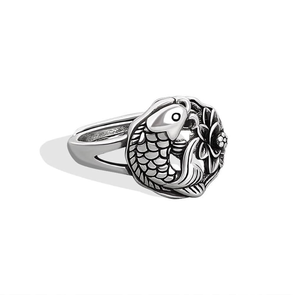 Lotus Fish Ring