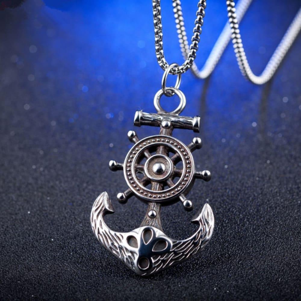 Lucky Anchor Necklace