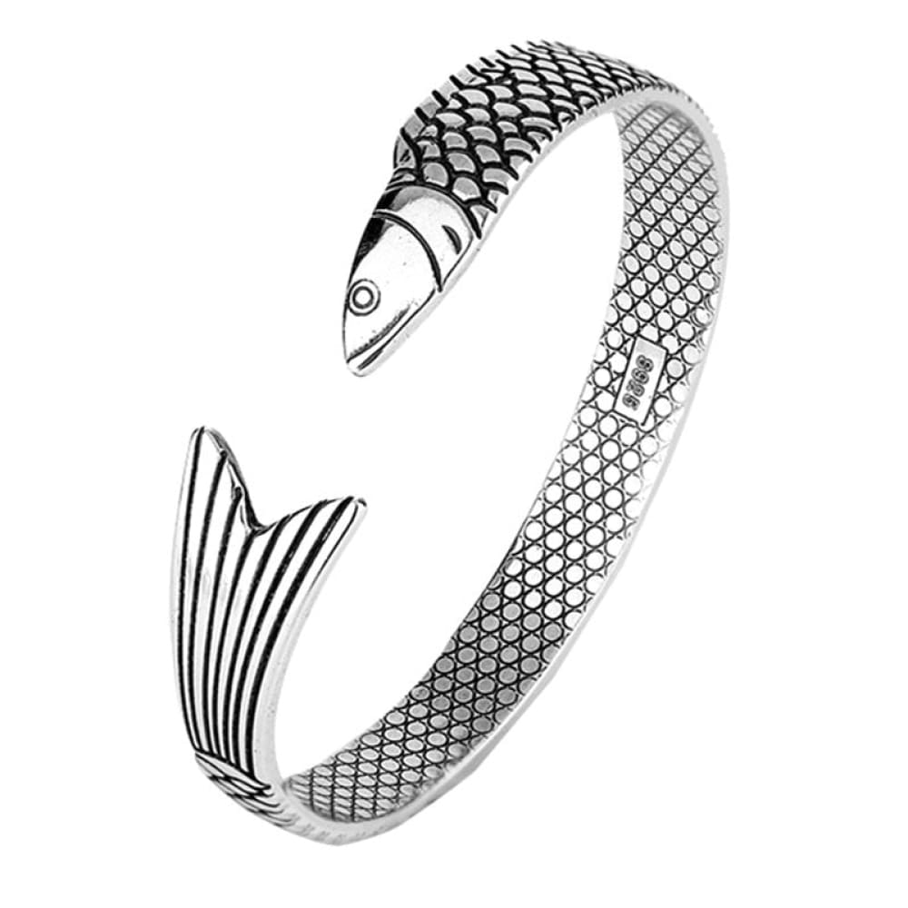 Lucky Silver Fish Bracelet