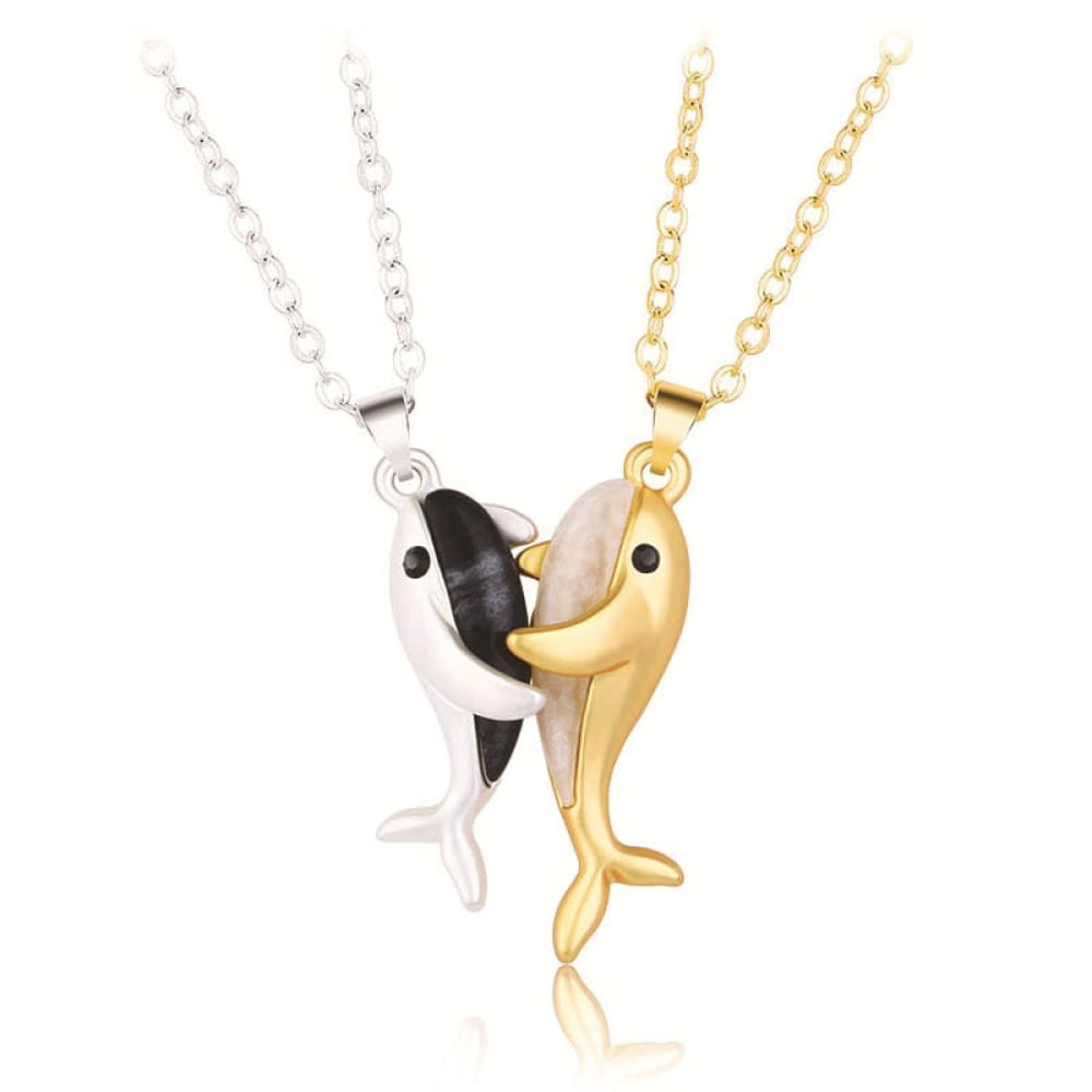Magnetic Whale Necklace