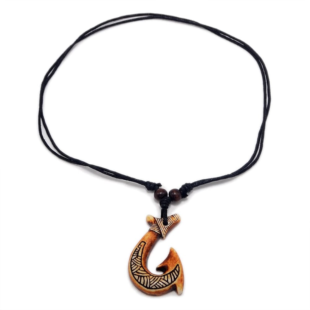 Maori Fish Hook Necklace