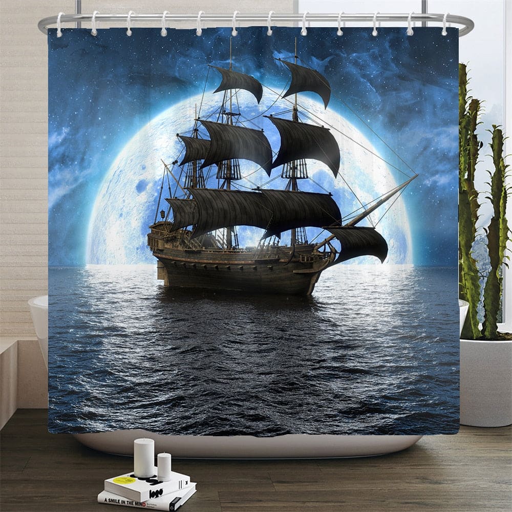 Maritime Shower Curtain