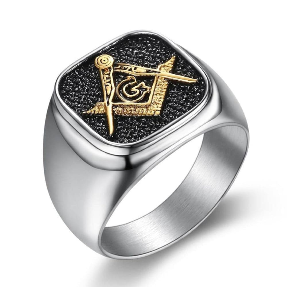 Masonic rings Freemason Ring. Gold Plated Steel G Masonic Ring Pinstripes Masonic rings Freemason Ring. Gold Plated Steel G Masonic Ring Pinstripes
