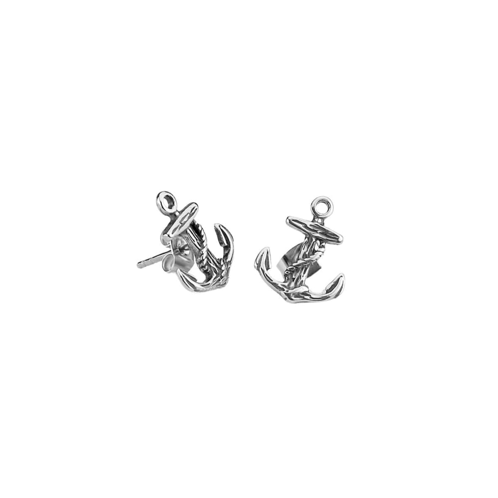 Men Anchor Earrings