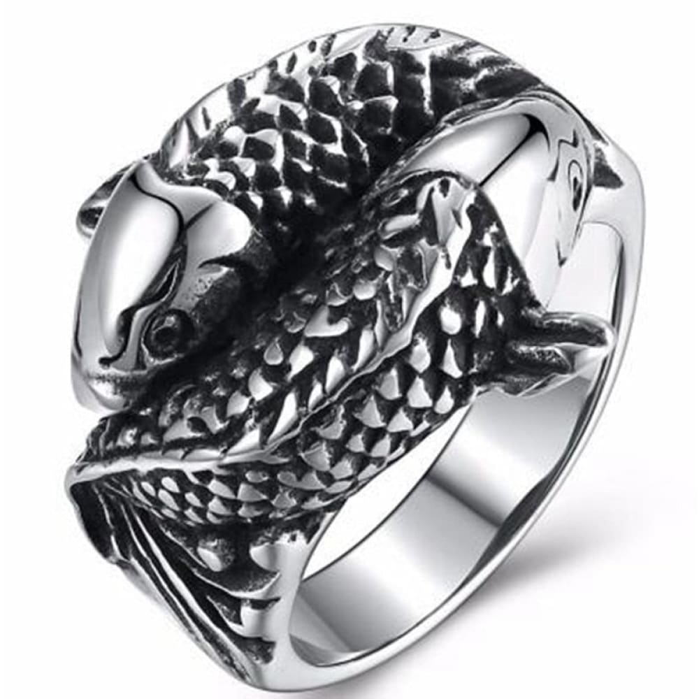 Men Fish Ring
