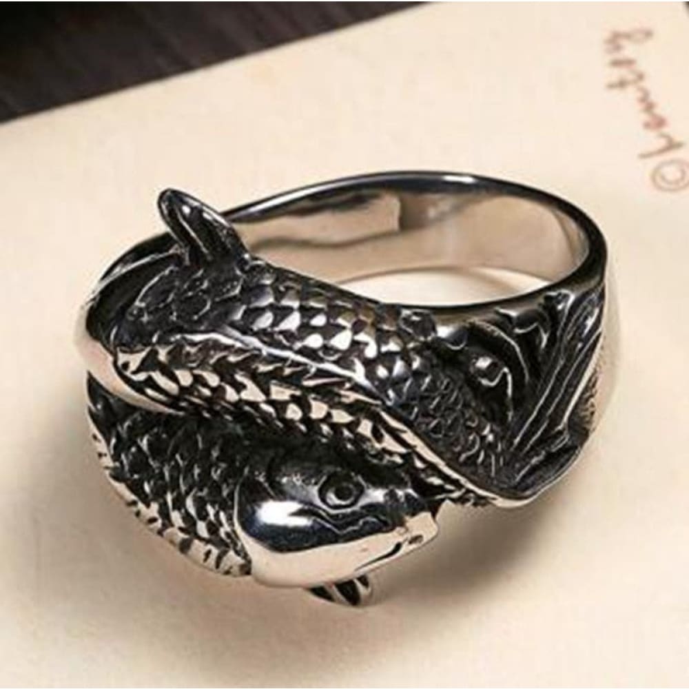 Men Fish Ring