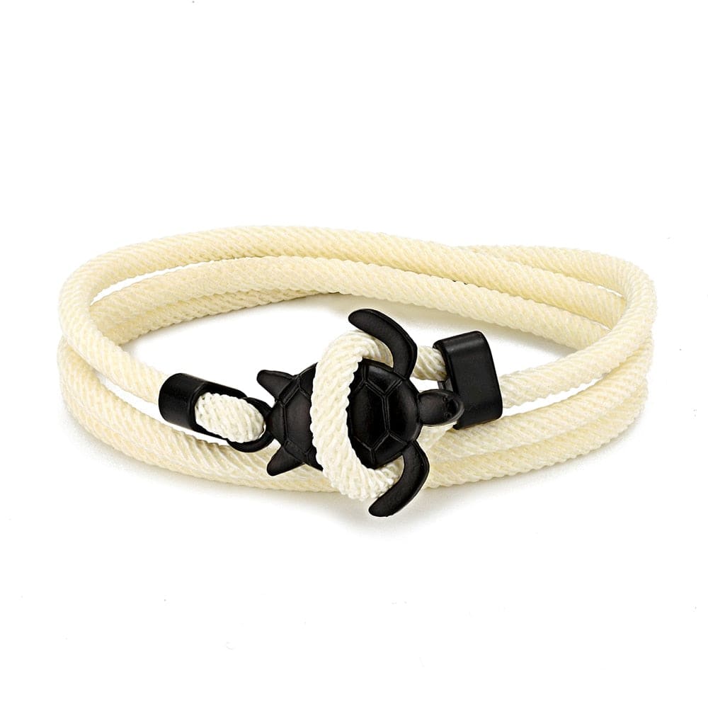 Men Rope Sea Turtle Bracelet