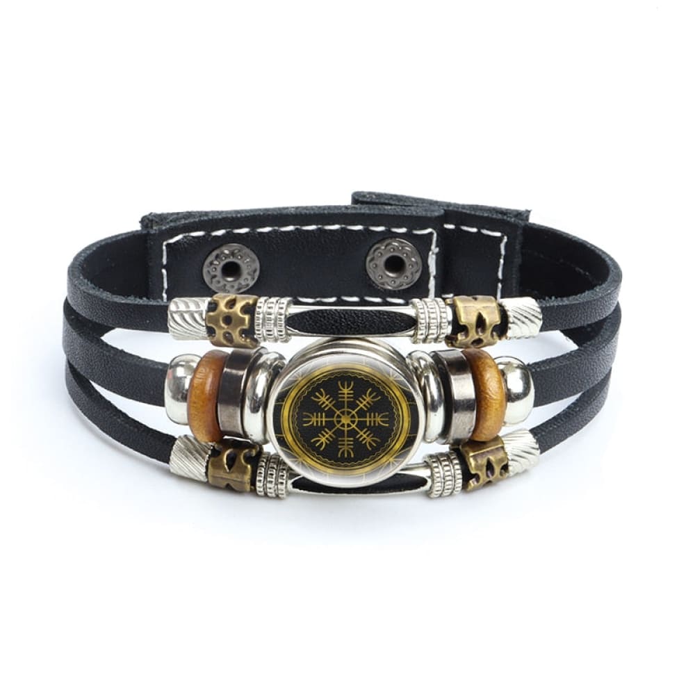Mens Compass Bracelet