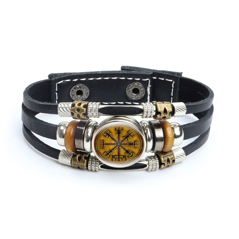 Mens Compass Bracelet