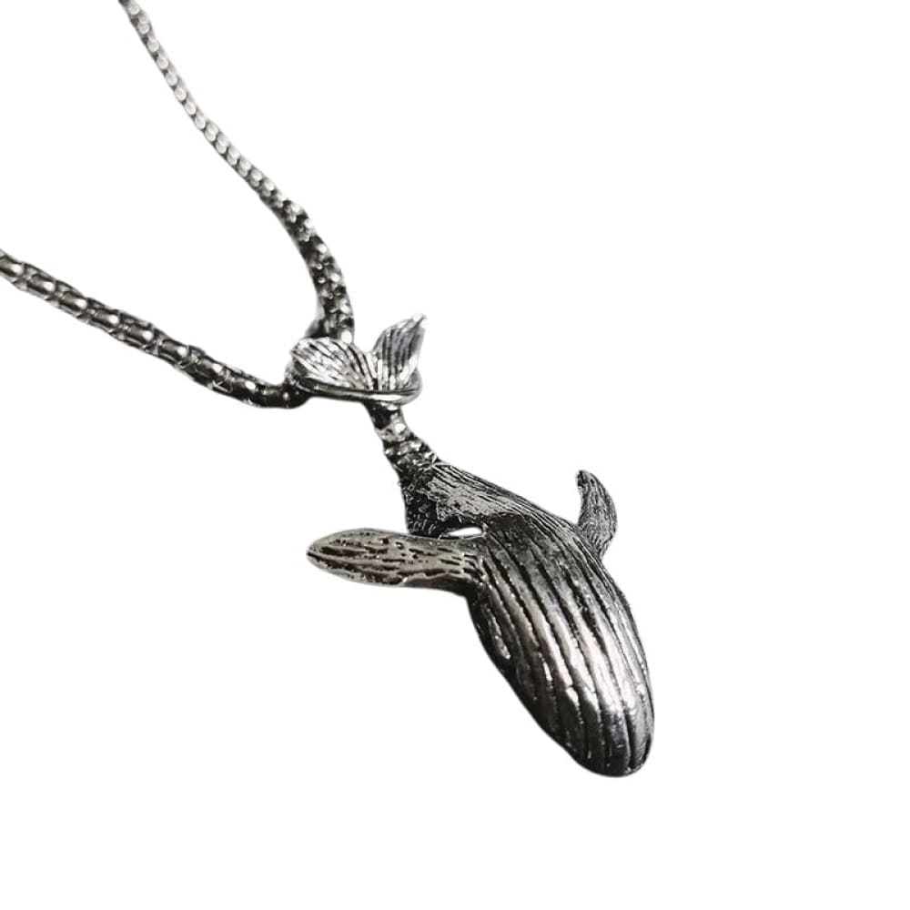 Mens Whale Necklace