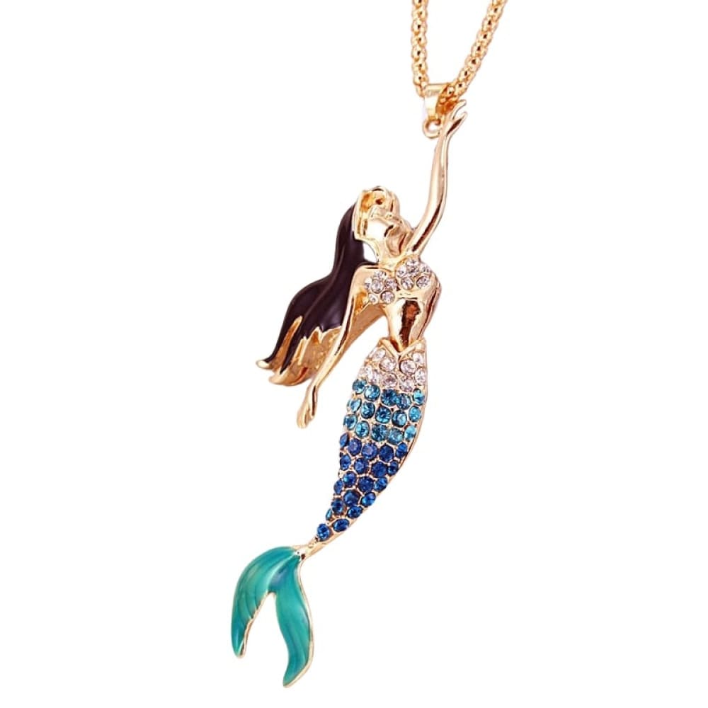 Mermaid Necklace Gold