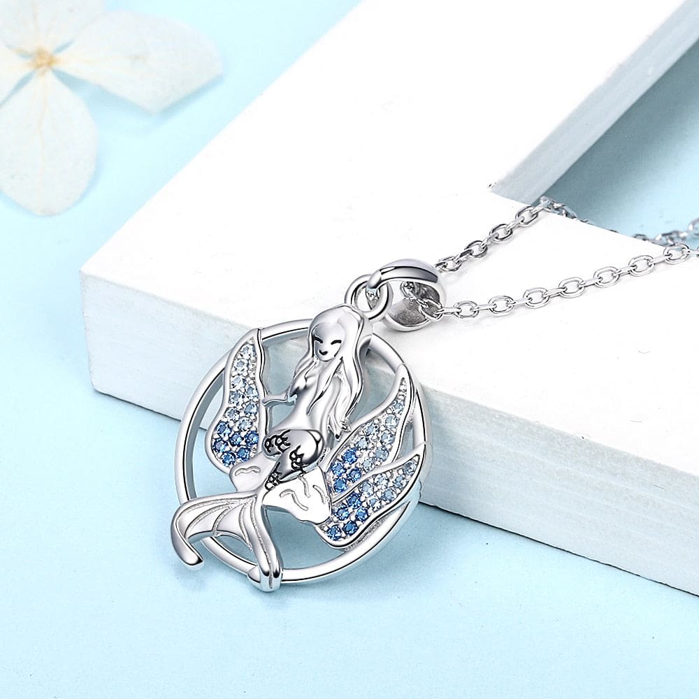 Mermaid Necklace Silver