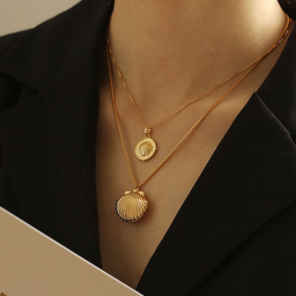 Mermaid Seashell Necklace