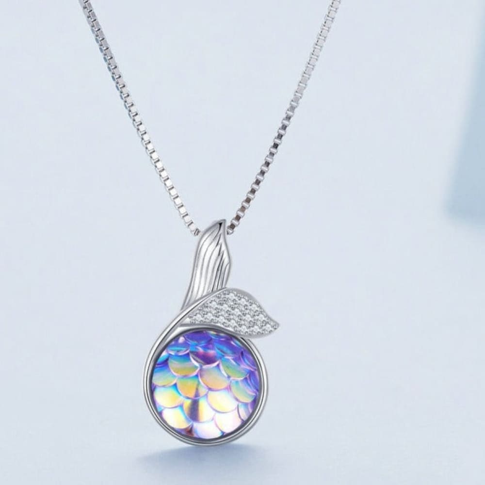 Mermaid Tail Necklace Set
