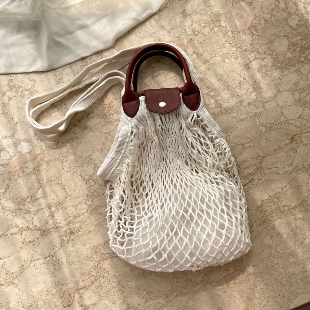 Mini Basket Crossbody Beach Bag