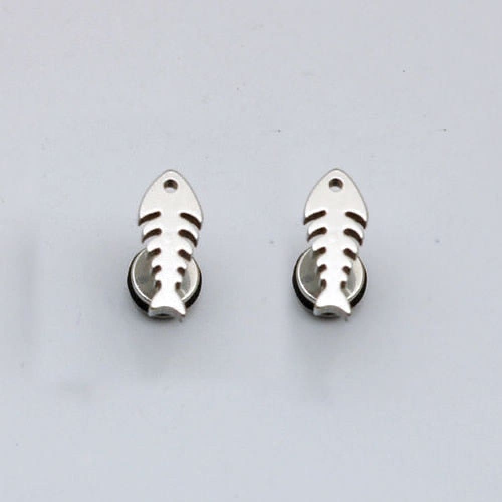 Mini Fish Bone Earrings