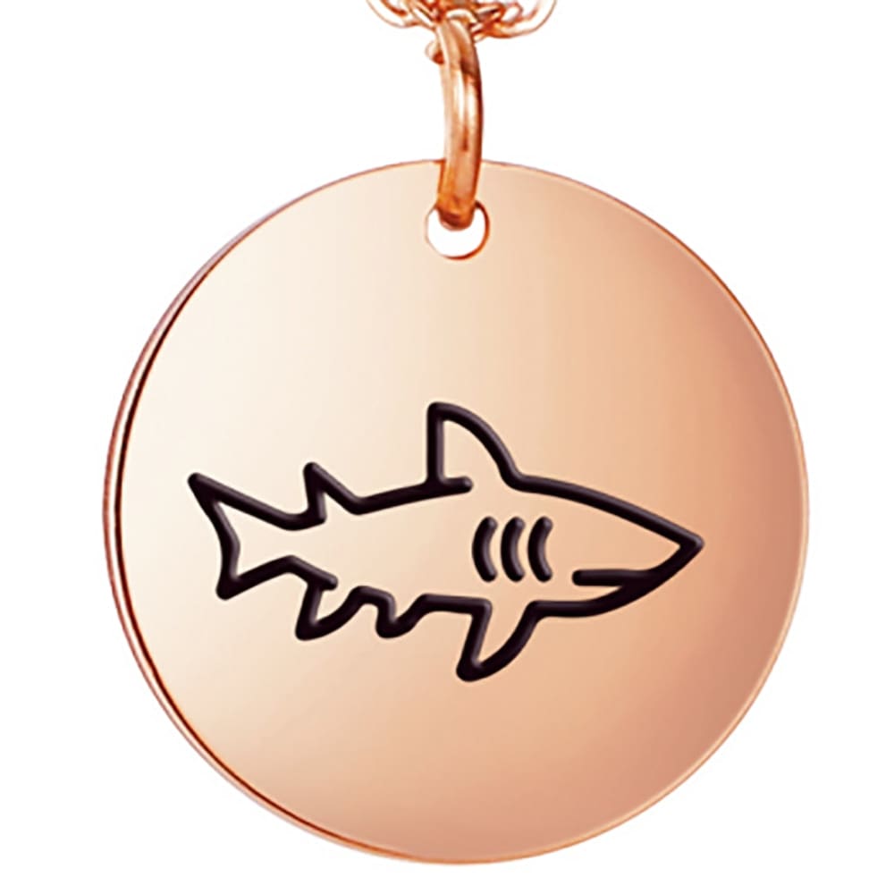 Minimalist Shark Necklace