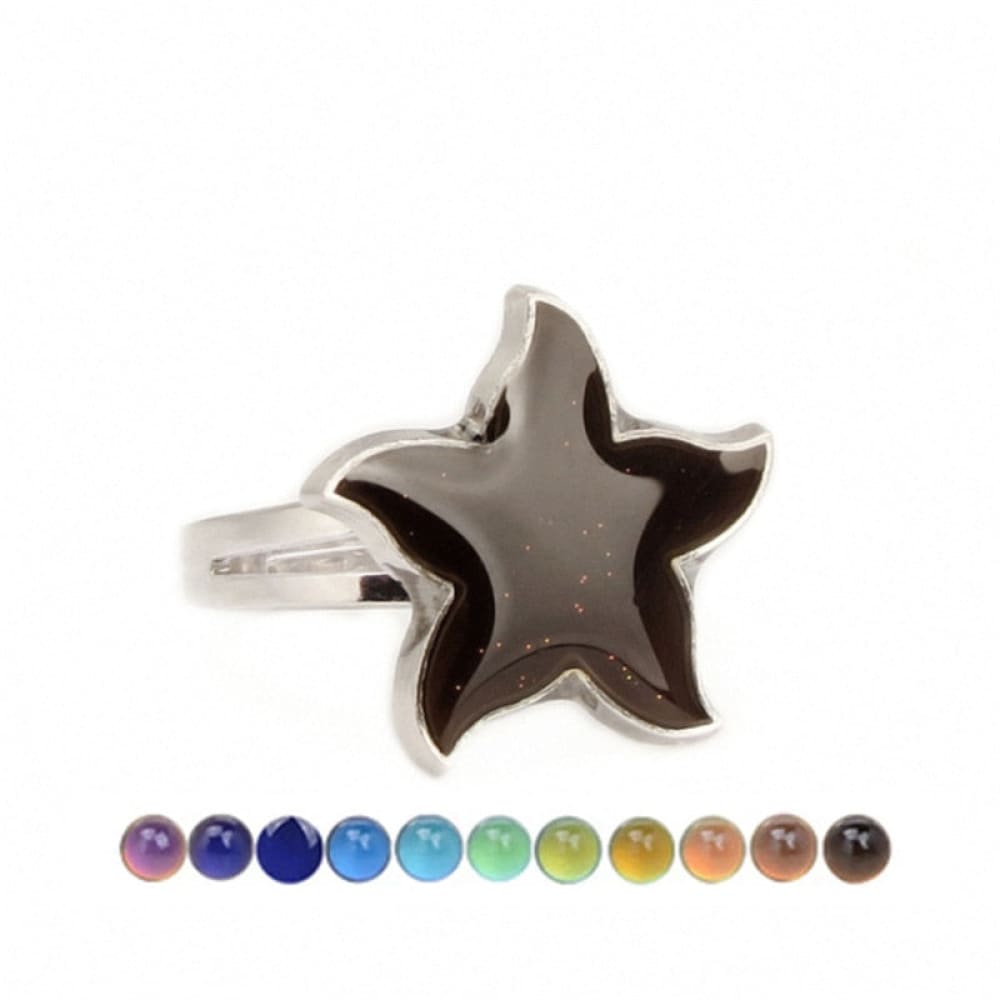 Mood Change Starfish Ring