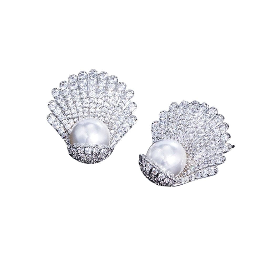 Mother Of Pearl Shell Earrings