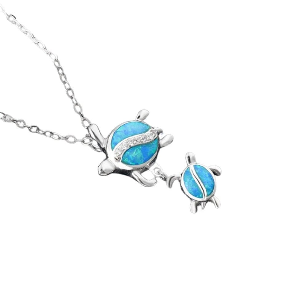 Mother Sea Turtle Necklace