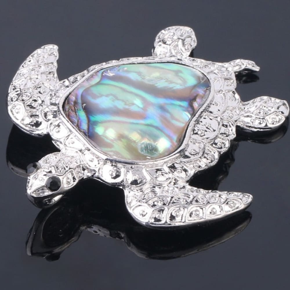 Natural Shell Sea Turtle Necklace