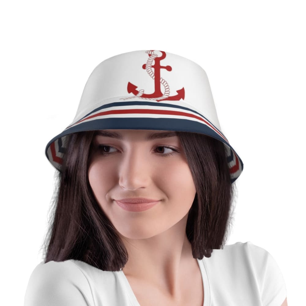 Nautical Bucket Hat