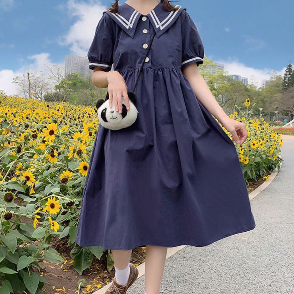 blue nautical dress Madeinsea©
