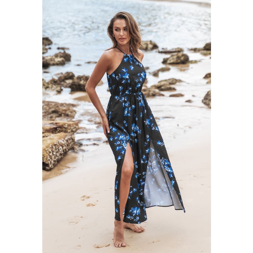 Navy Beach Dress