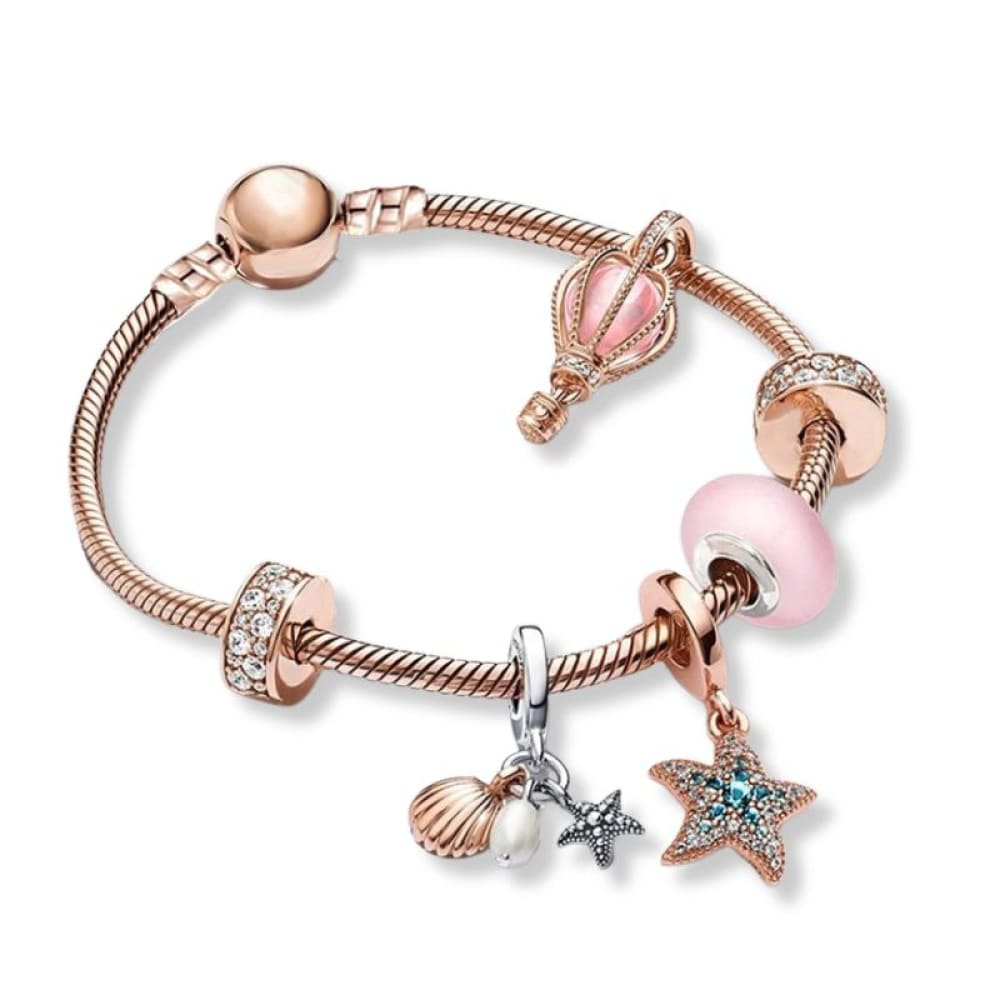 Ocean Charm Starfish Bracelet