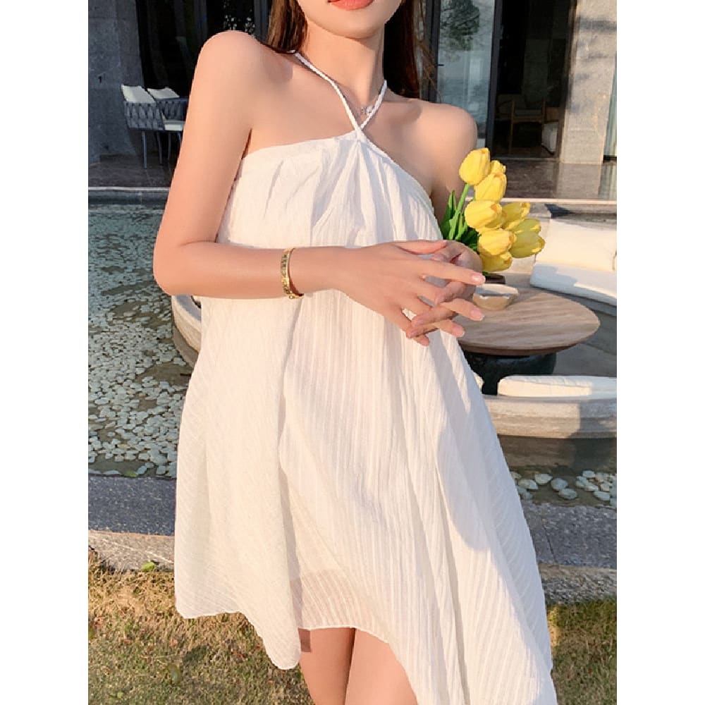 Open Back Beach Dress