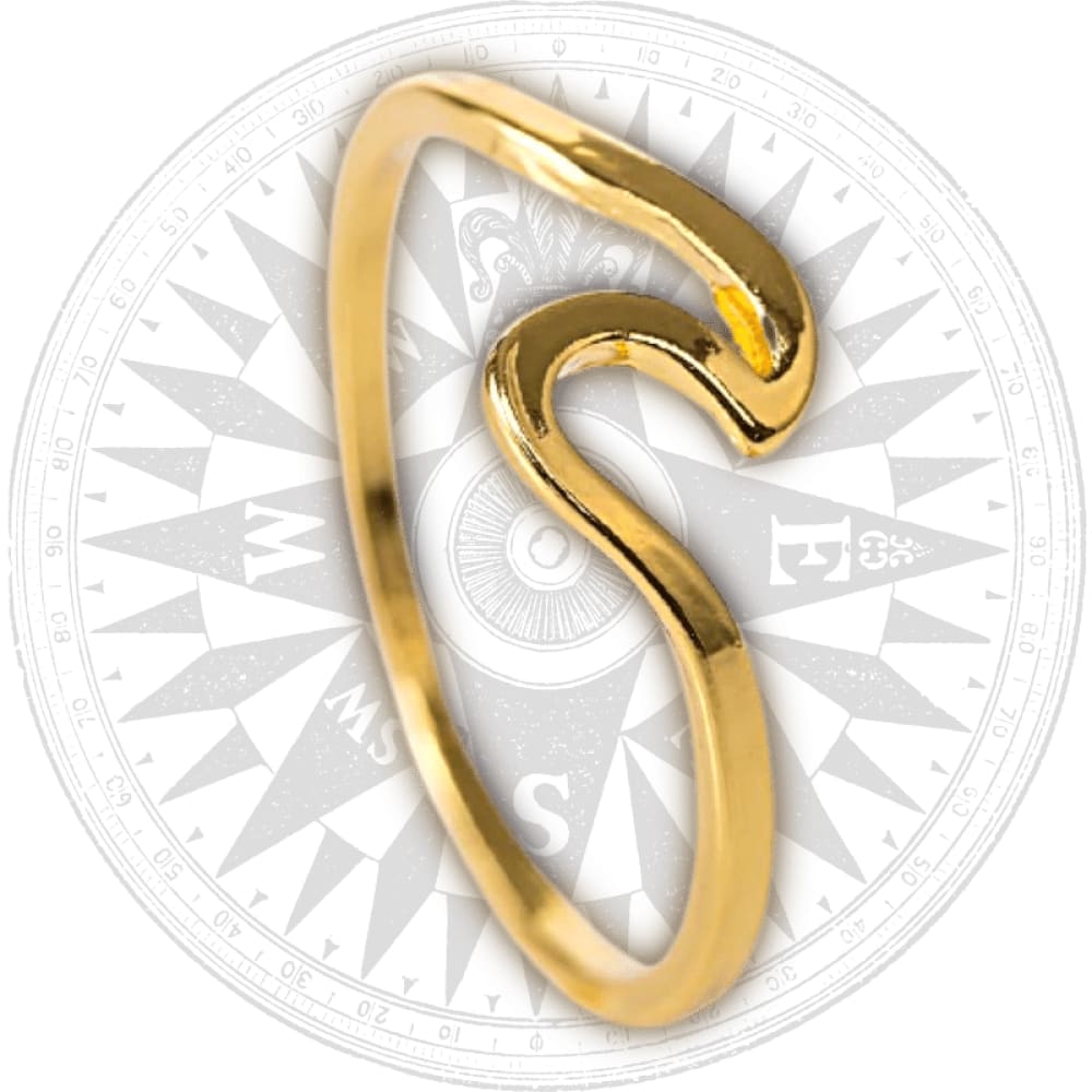 Pacific (Sea Wave Ring for Women)
