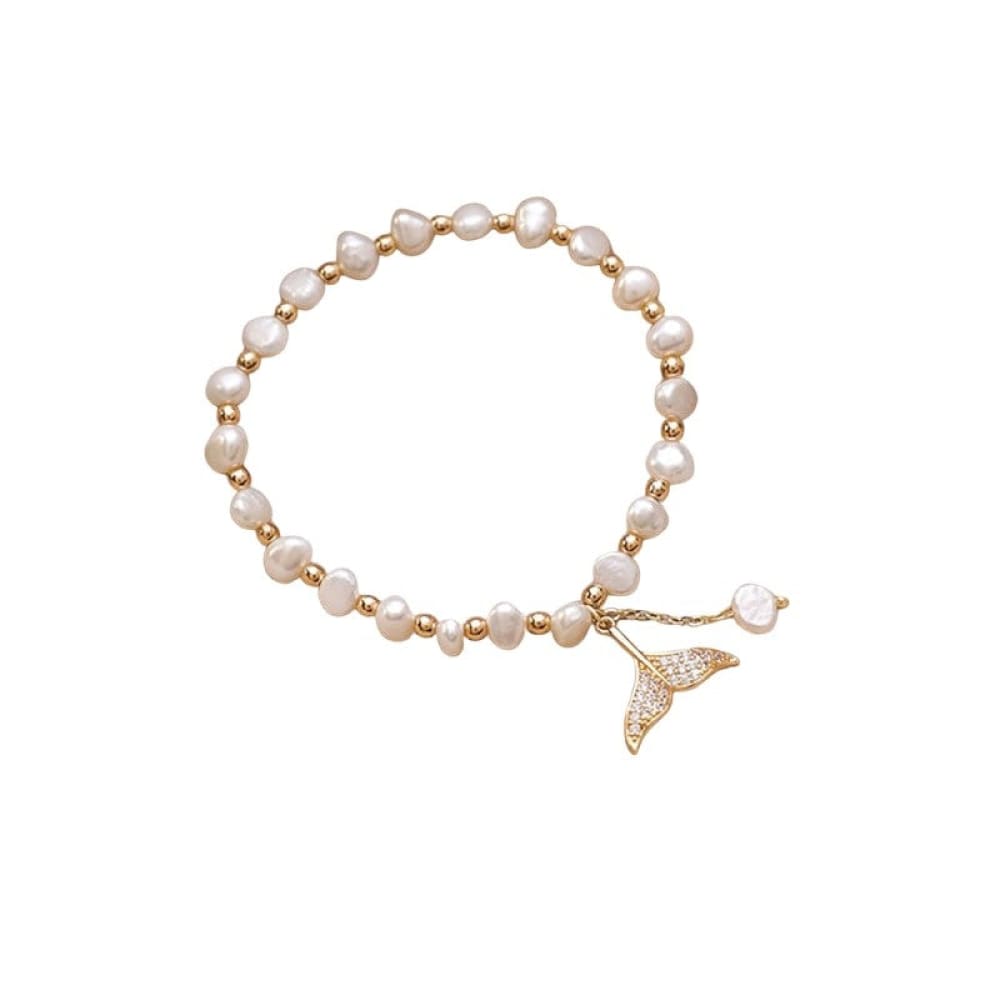 Pearl Bead Mermaid Bracelet