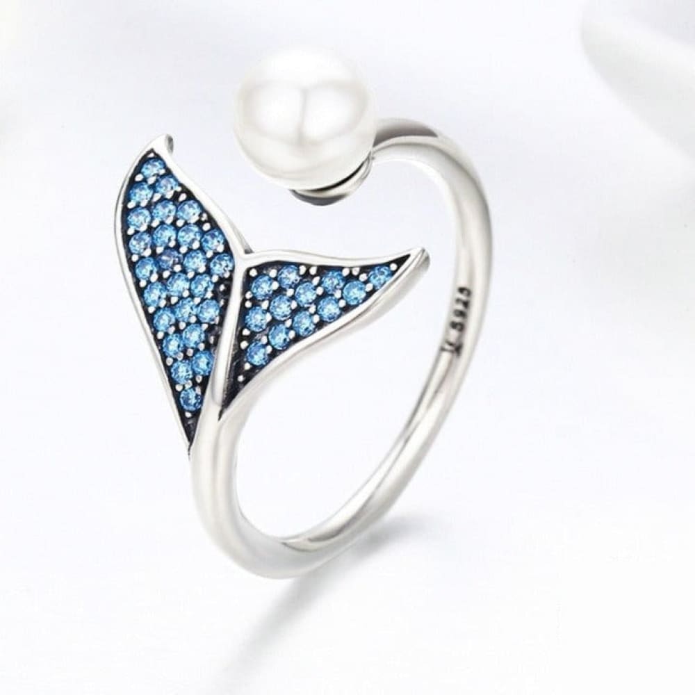 Pearl Mermaid Tail Ring