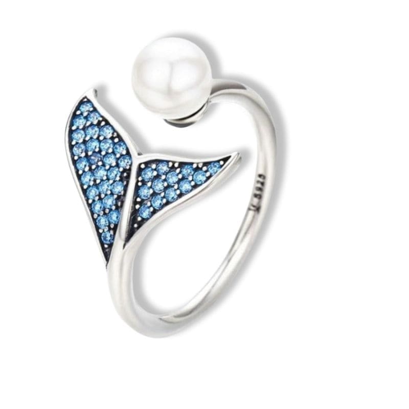 Pearl Mermaid Tail Ring - Madeinsea©