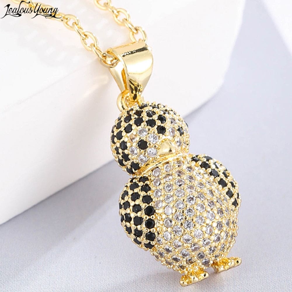 Penguin Diamond necklace
