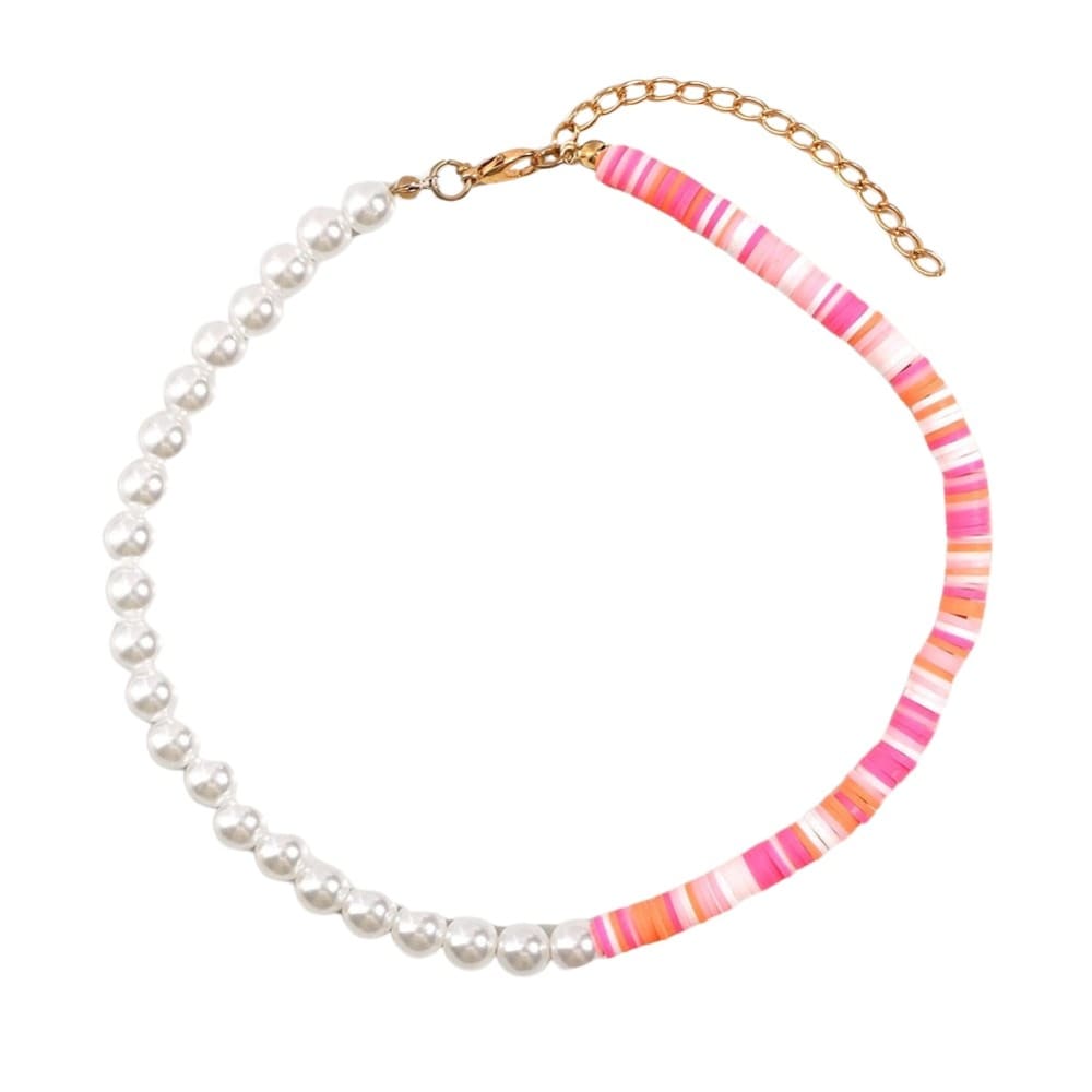Pink Beach Necklace