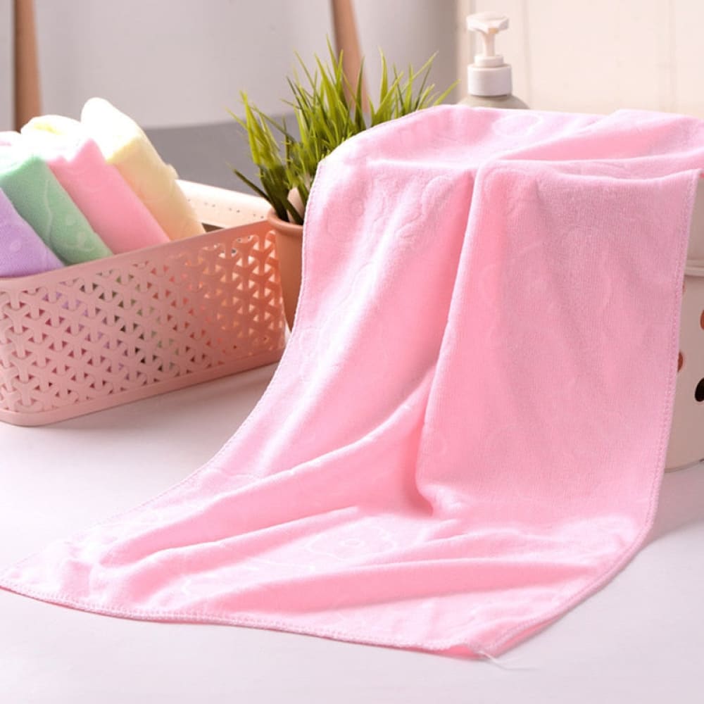 Pink Beach Towel