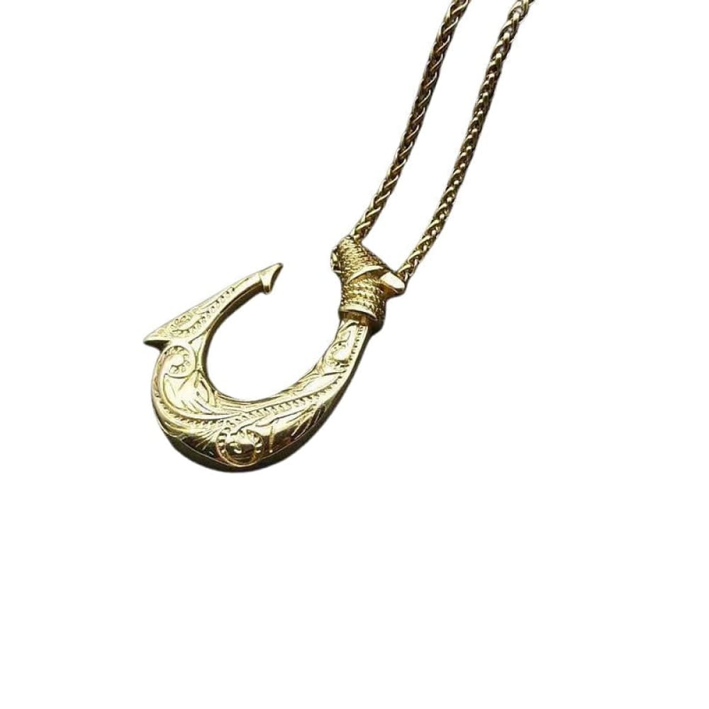 Madeinsea - Pirate Fish Hook Necklace Silver
